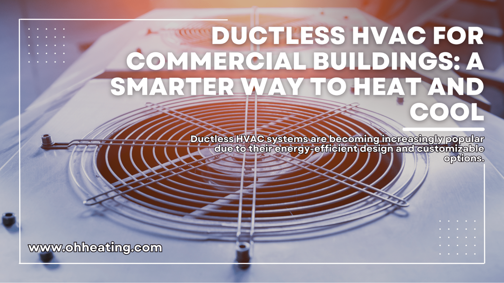 Ductless HVAC For Commercial Buildings
